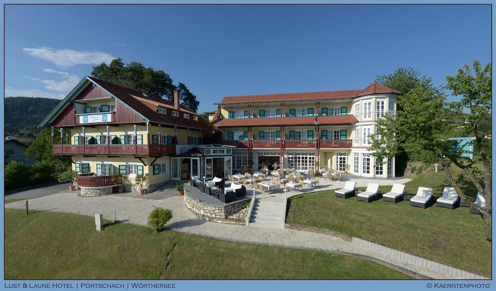 Lust Und Laune Hotel Am Woerthersee เพิร์ทชาค อัม เวิร์ทเทอร์ซี ภายนอก รูปภาพ