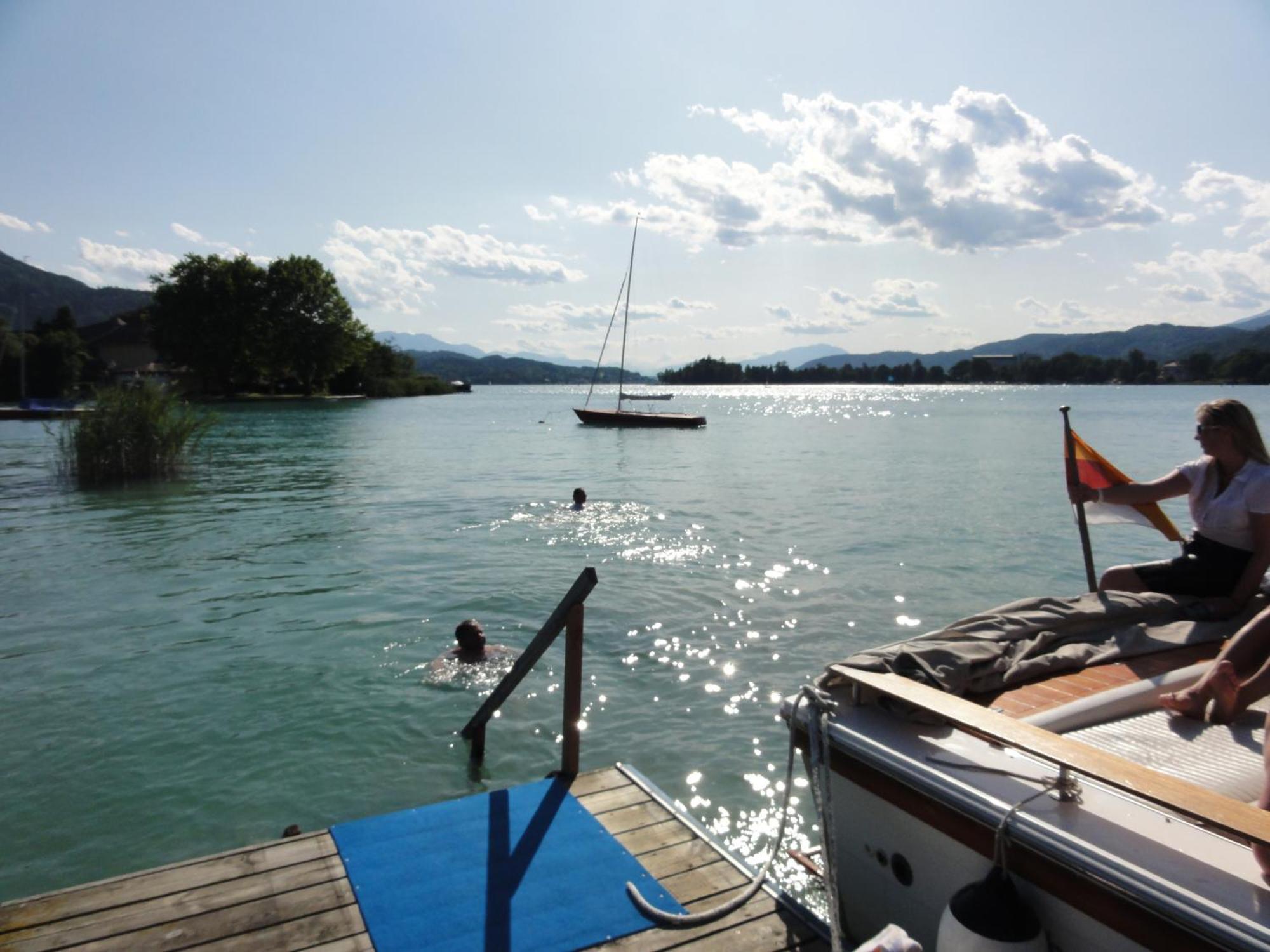 Lust Und Laune Hotel Am Woerthersee เพิร์ทชาค อัม เวิร์ทเทอร์ซี ภายนอก รูปภาพ